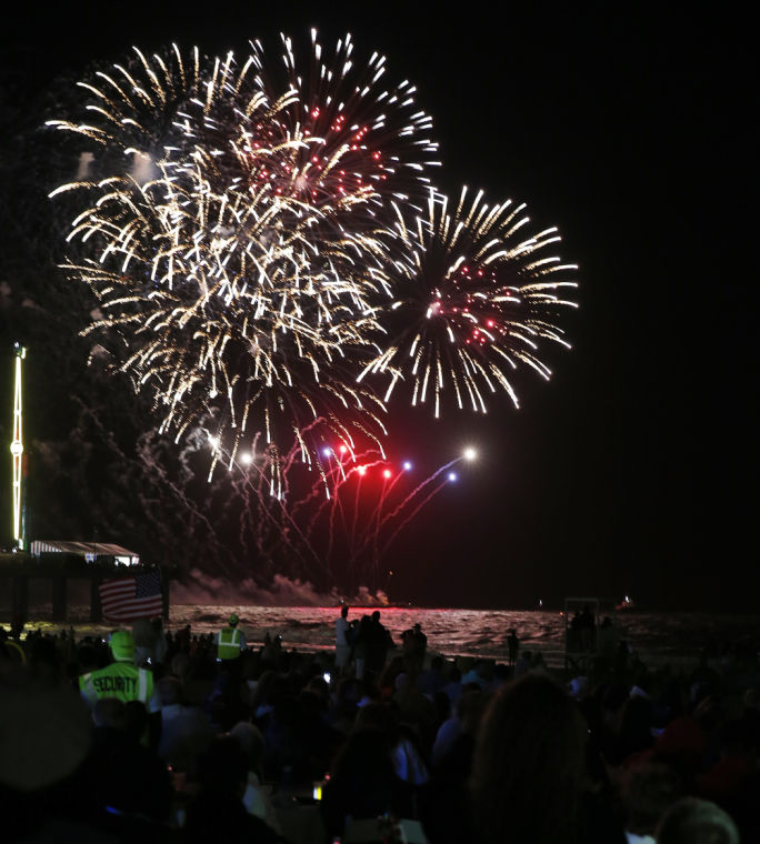 Atlantic City Fireworks At The Shore Gallery