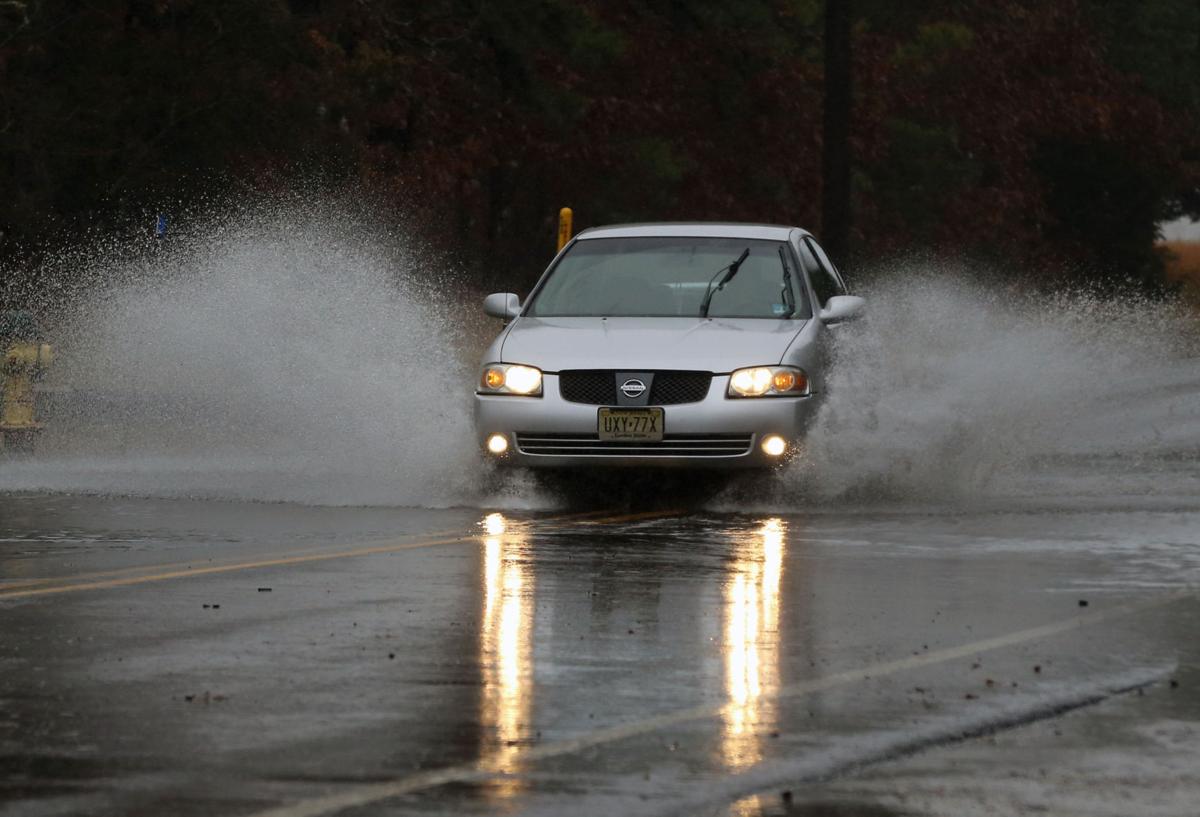 Rain storm hits Atlantic County