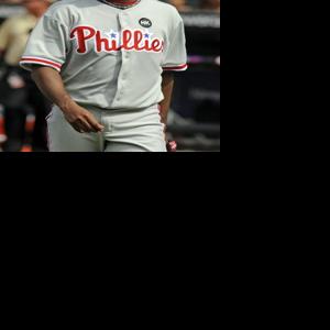 Philadelphia Phillies pitcher Pedro Martinez during a baseball
