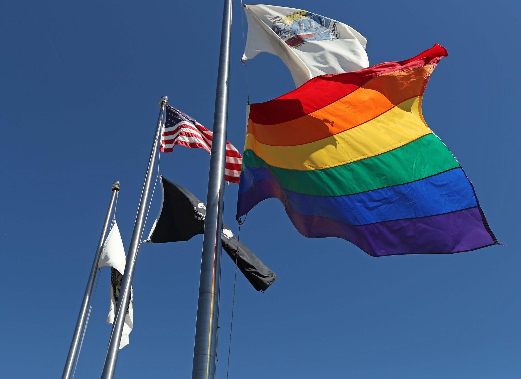 Stockton Pride Alliance Flag Raising