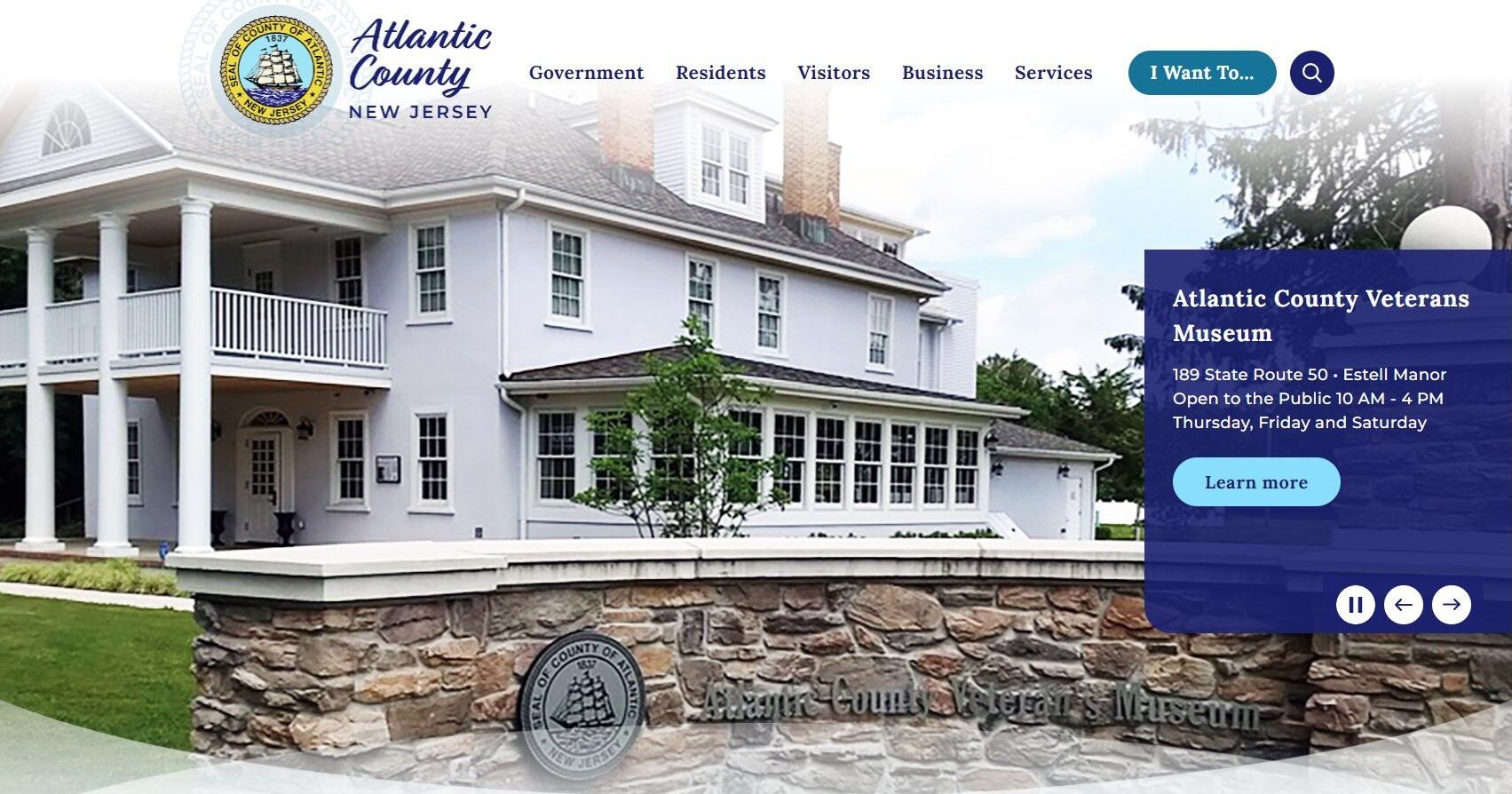 Atlantic County launches new website - Vimarsana News
