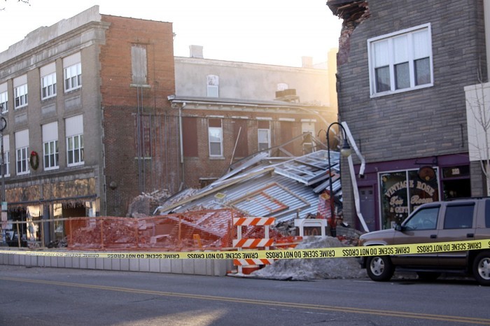 Millville's Levoy Theatre Collapses During Renovation Work