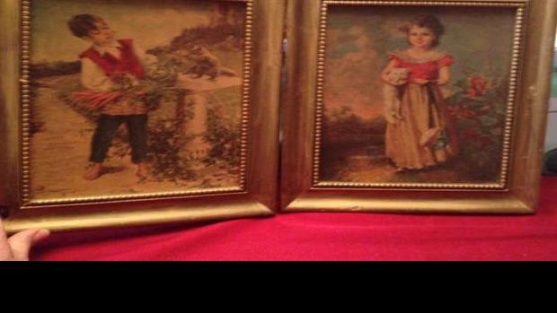 Antiques Collectibles Freeman Chums Print Is A Thrift Store