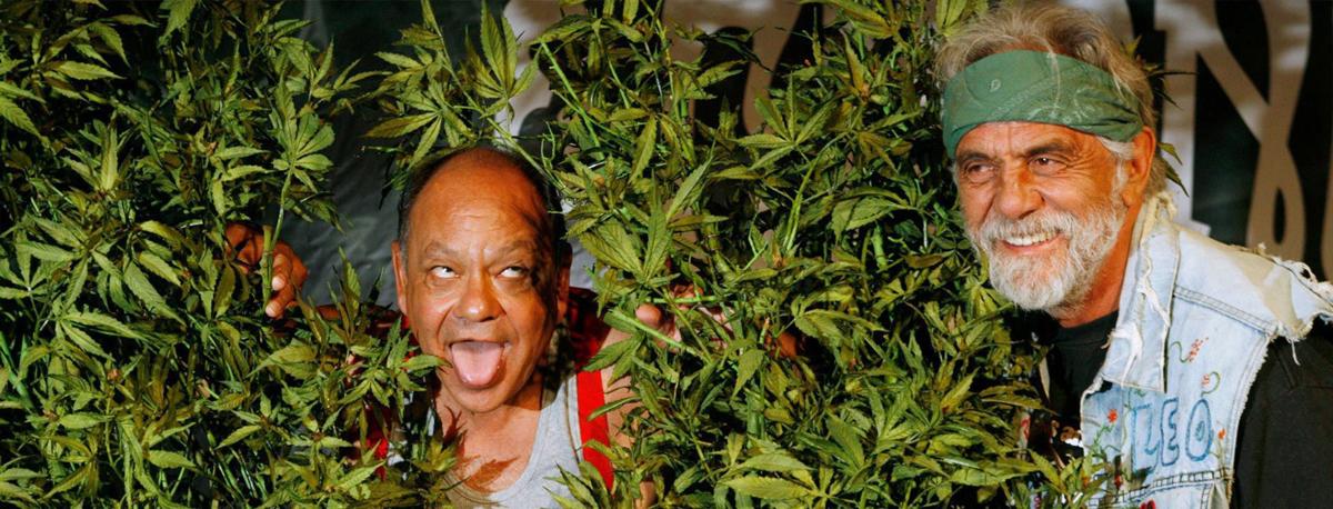 Cheech & Chong make up for show at Golden Nugget Saturday ...