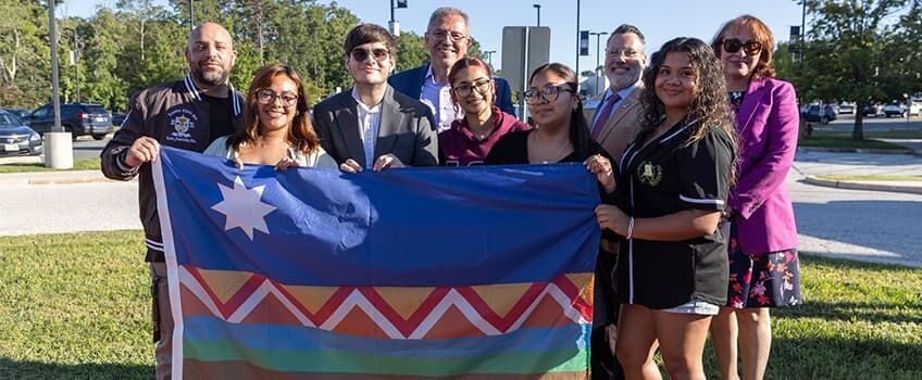 Calls for Unity at Annual Hispanic Heritage Month Flag Raising