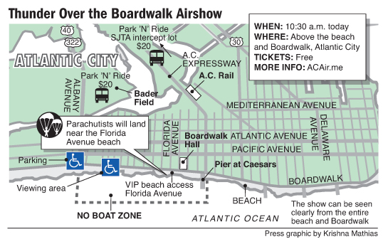 Atlantic City Airshow Takes Off Today Over Boardwalk Latest Headlines Pressofatlanticcity Com