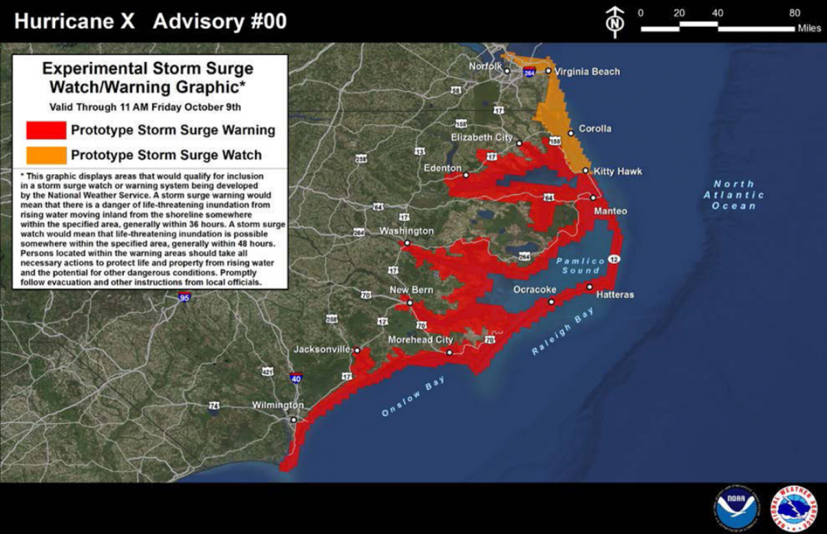 New storm surge watches and warnings to help both hurricane forecasters