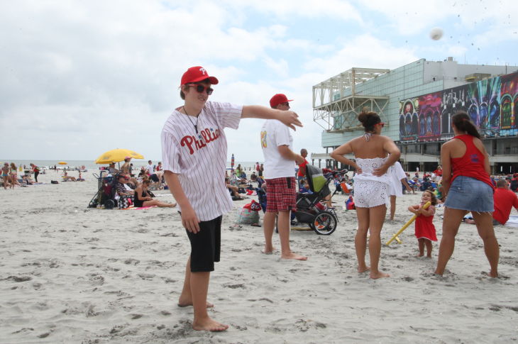 PHILLIES ON THE BEACH