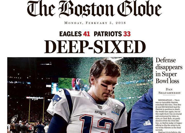 Super Bowl 2018: Philadelphia Inquirer, Daily News front pages depict Eagles'  win over Patriots