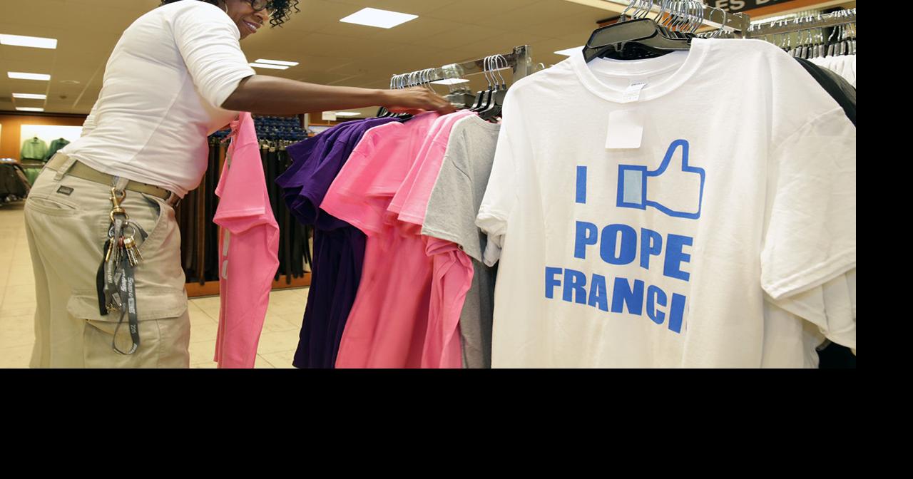 Pope Francis shirts? Pope Francis beers? Why not, businesses say