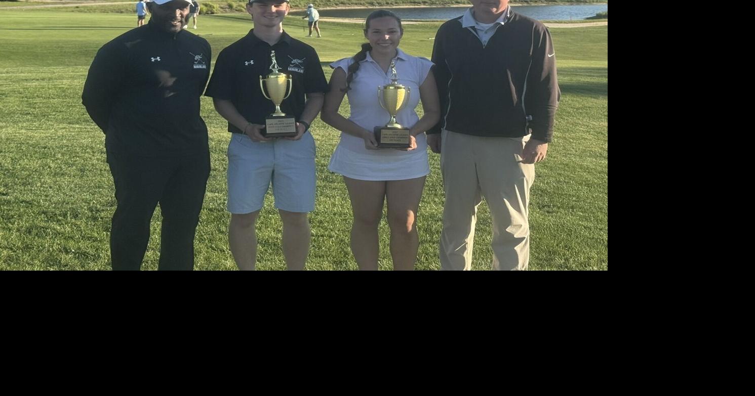 Who won titles at the CAL golf championships?