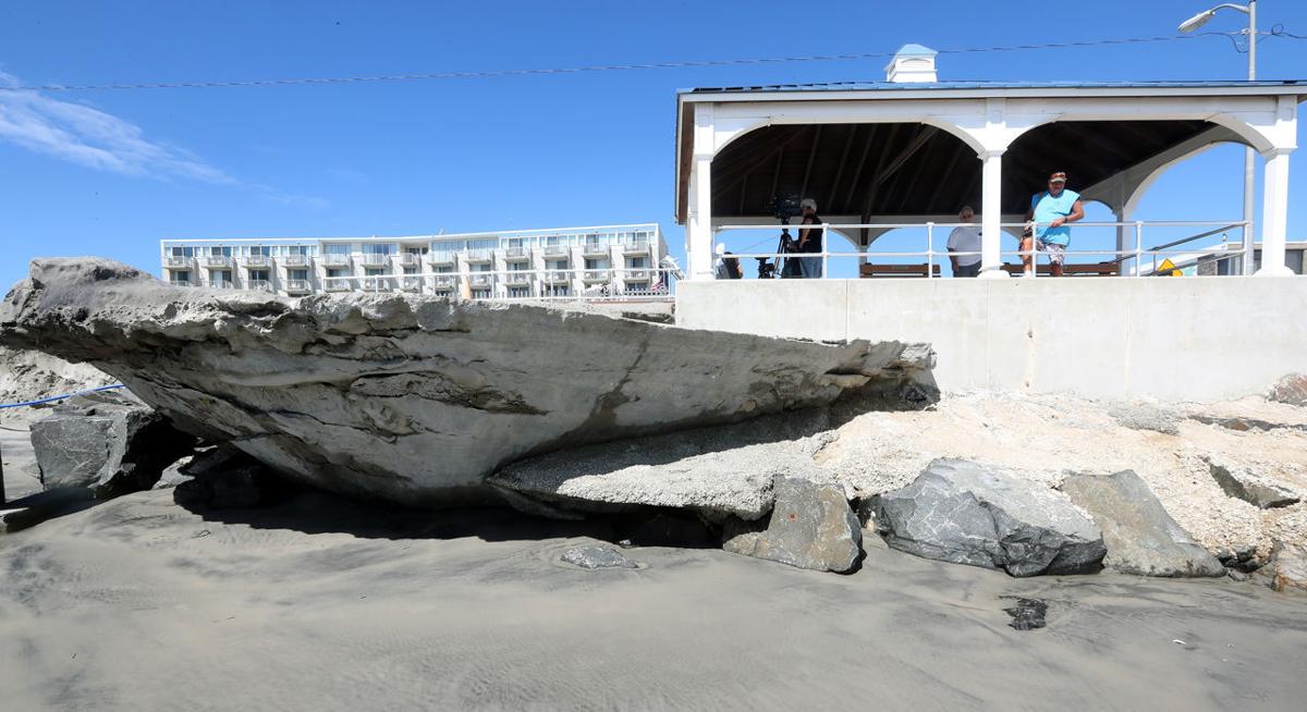 North Wildwood Beach Erosion From Hurricane Jose News North Wildwood Beach Erosion