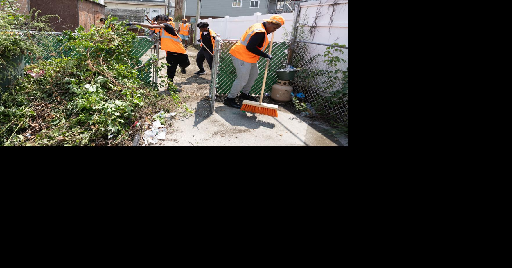Free community cleanup program led by youths transforms properties in Atlantic City news image