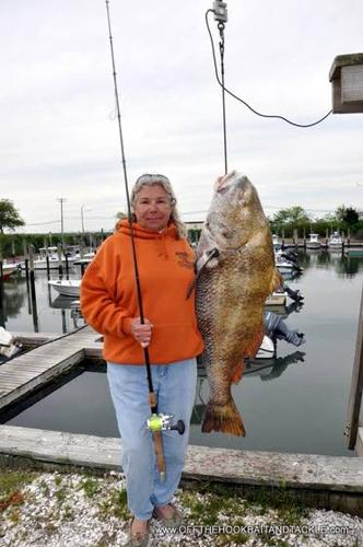 Shep on Fishing: Ocean City woman possibly sets world record for black  drumfish
