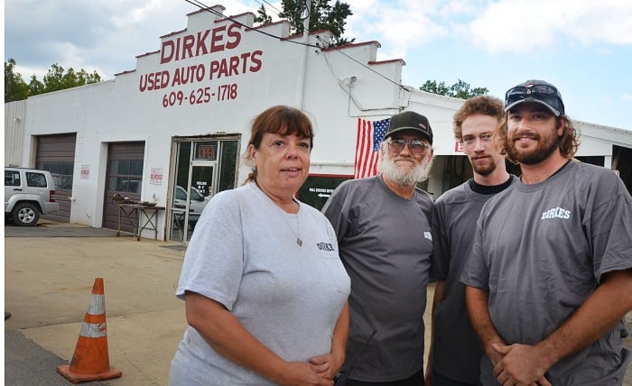 Dirkes Used Auto Parts in Hamilton Township has been recycling car