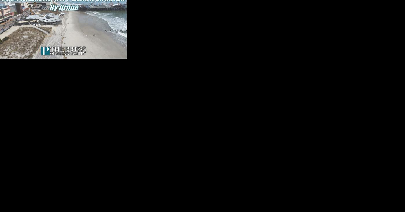 Spring 2024 Atlantic City Beach Erosion Drone Footage - Vimarsana News