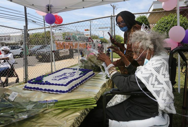 Gertrude Newsome turns 107