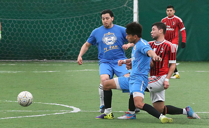 Hispanic indoor soccer league