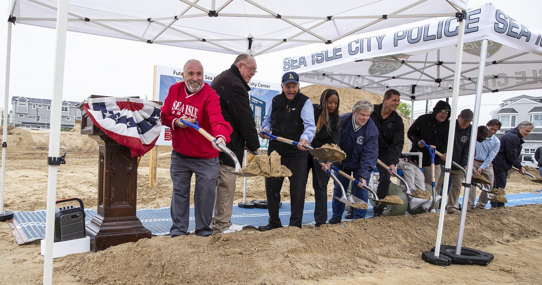 Sea Isle breaks ground for new community center - Vimarsana News