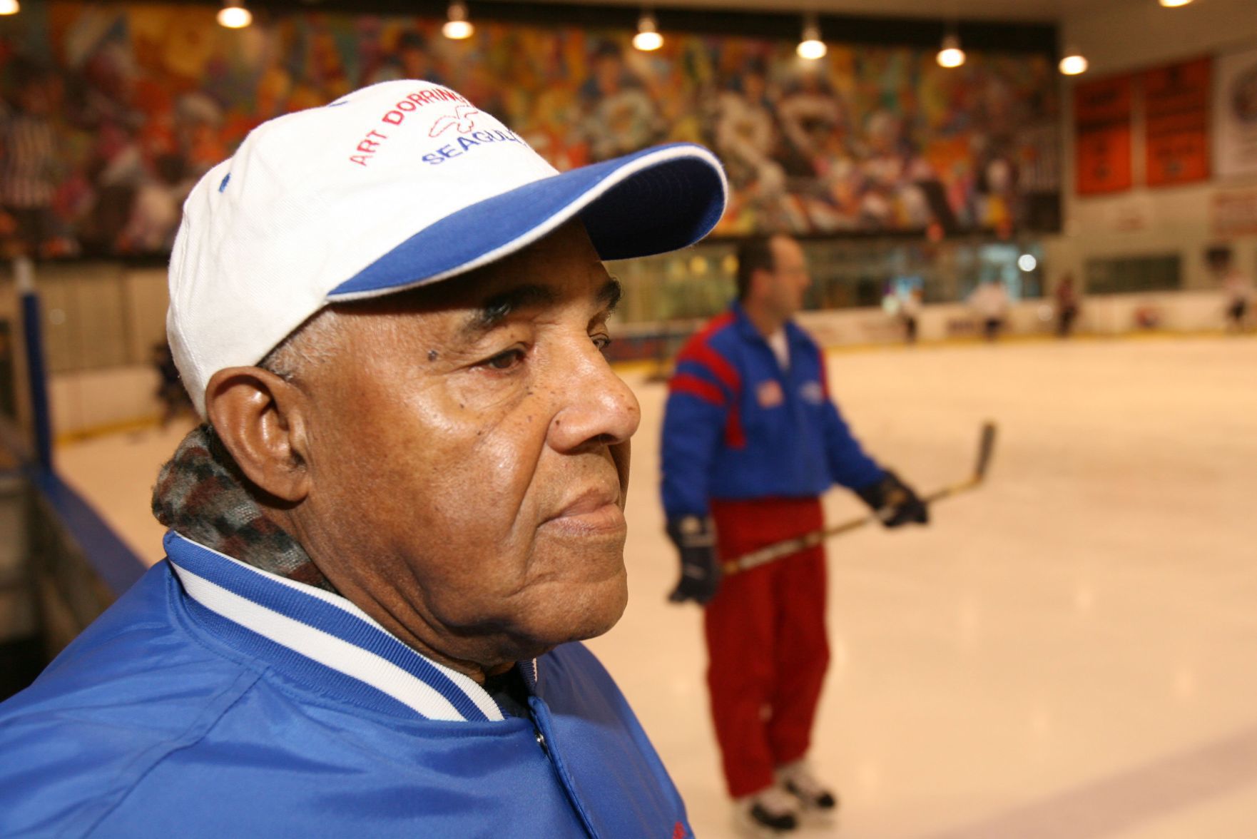 Local athlete Art Dorrington, first black professional hockey