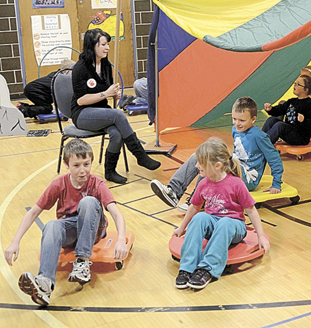 Centennial’s gym class civilization Scooter City celebrates
