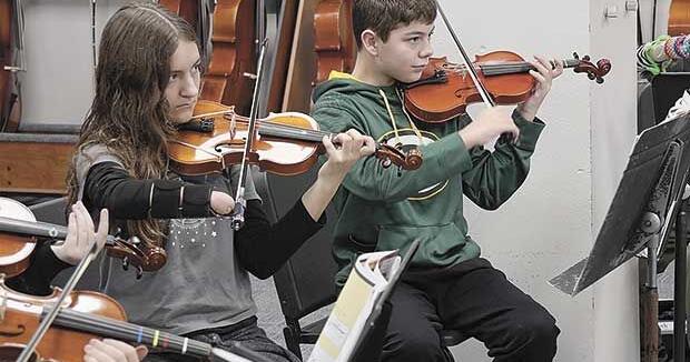 Collaboration and creativity help student join orchestra