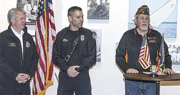 VFW salutes courage and commitment of firefighter, police officer