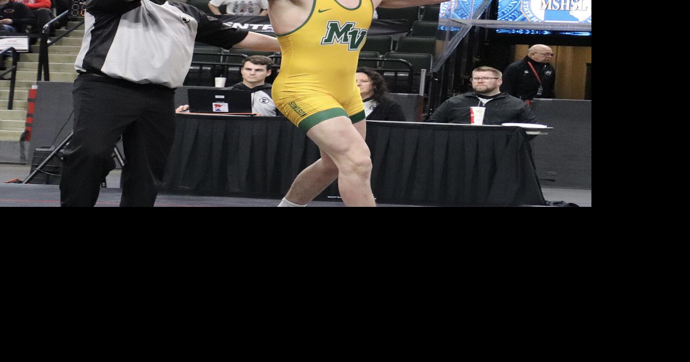 Wrestling: Mustangs' Morgan caps 50-0, state championship season ...