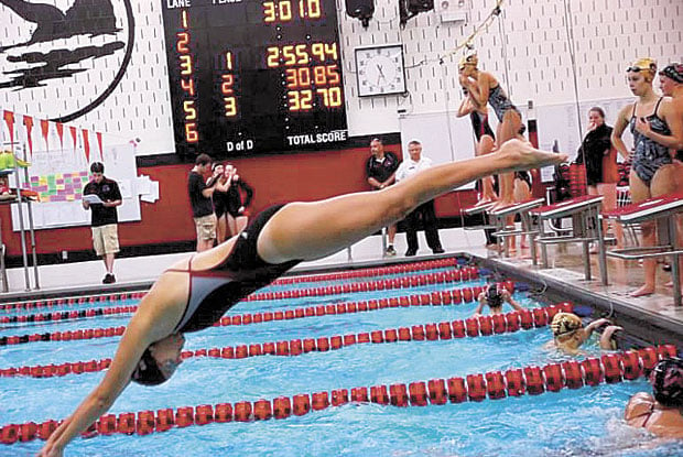 Centennial Girls Swim And Dive Tame Andover Place Second At Blaine