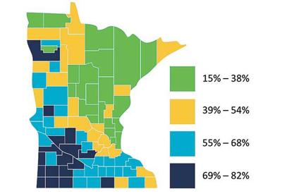 Radon Map Mn 2019 New Map Shows Radon Testing Hit Or Miss Across State | News | Presspubs.com