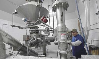 Water treatment plant gets new lime slaker, up and running like new