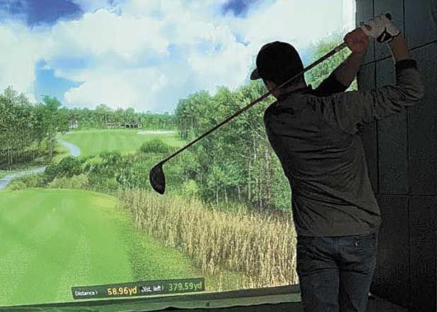 Golf Devotee Fills Seasonal Void With Indoor Club Local Presspubs Com
