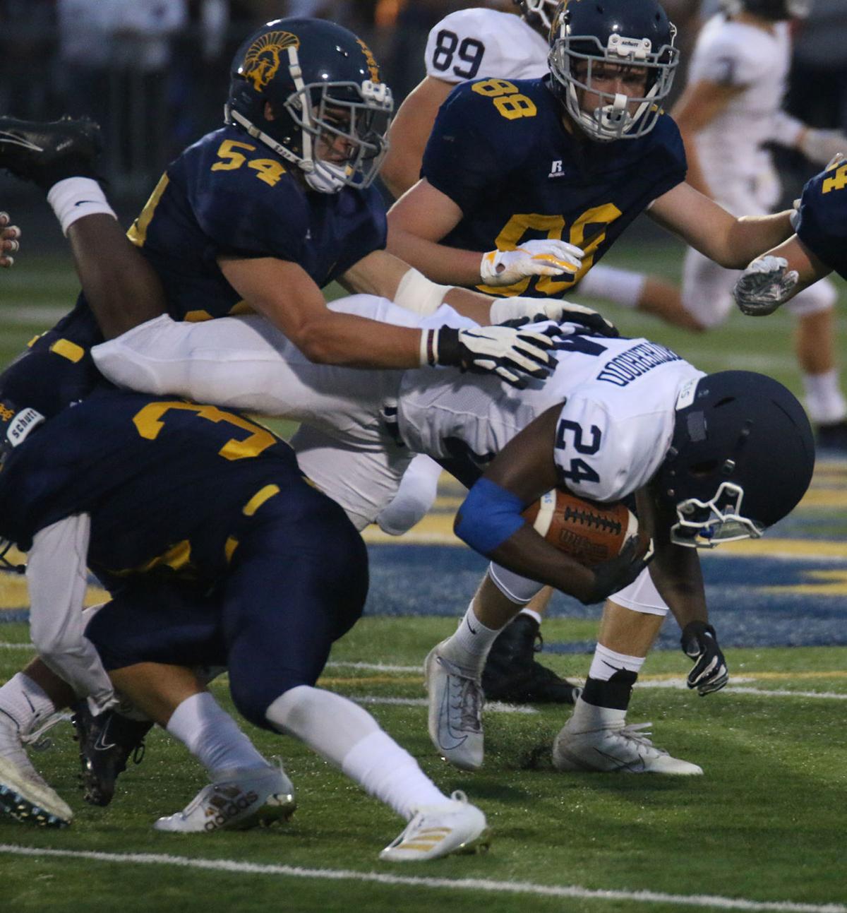Football St Thomas Academy Thumps Zephyrs 38 0 Local