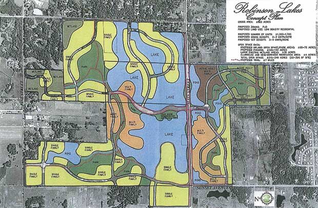 City Of Lakeland Future Land Use Map Planning Commission Reviews Concept Plan For Robinson Lakes | News |  Presspubs.com