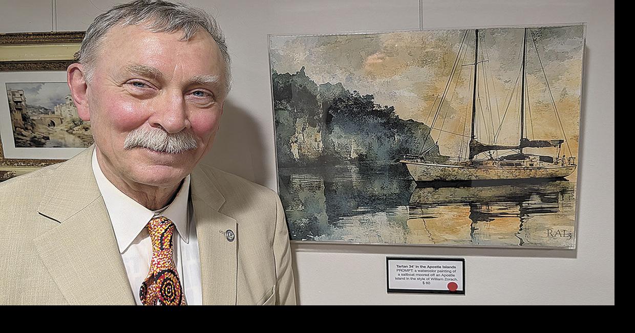 AI-generated works aimed to spark conversation at local exhibit