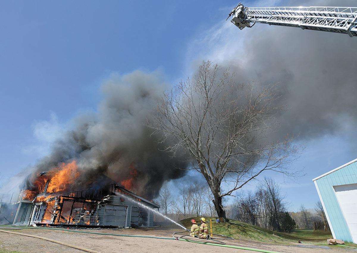 Live Burn House fire provides valuable training opportunities