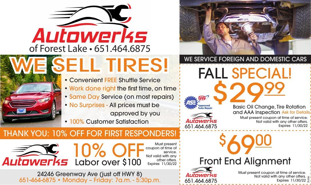 AutoWerks Coupons