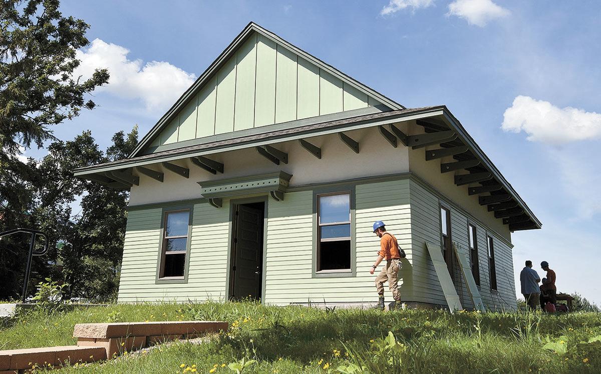 White Bear Town Hall exterior gets finishing touches | News | presspubs.com