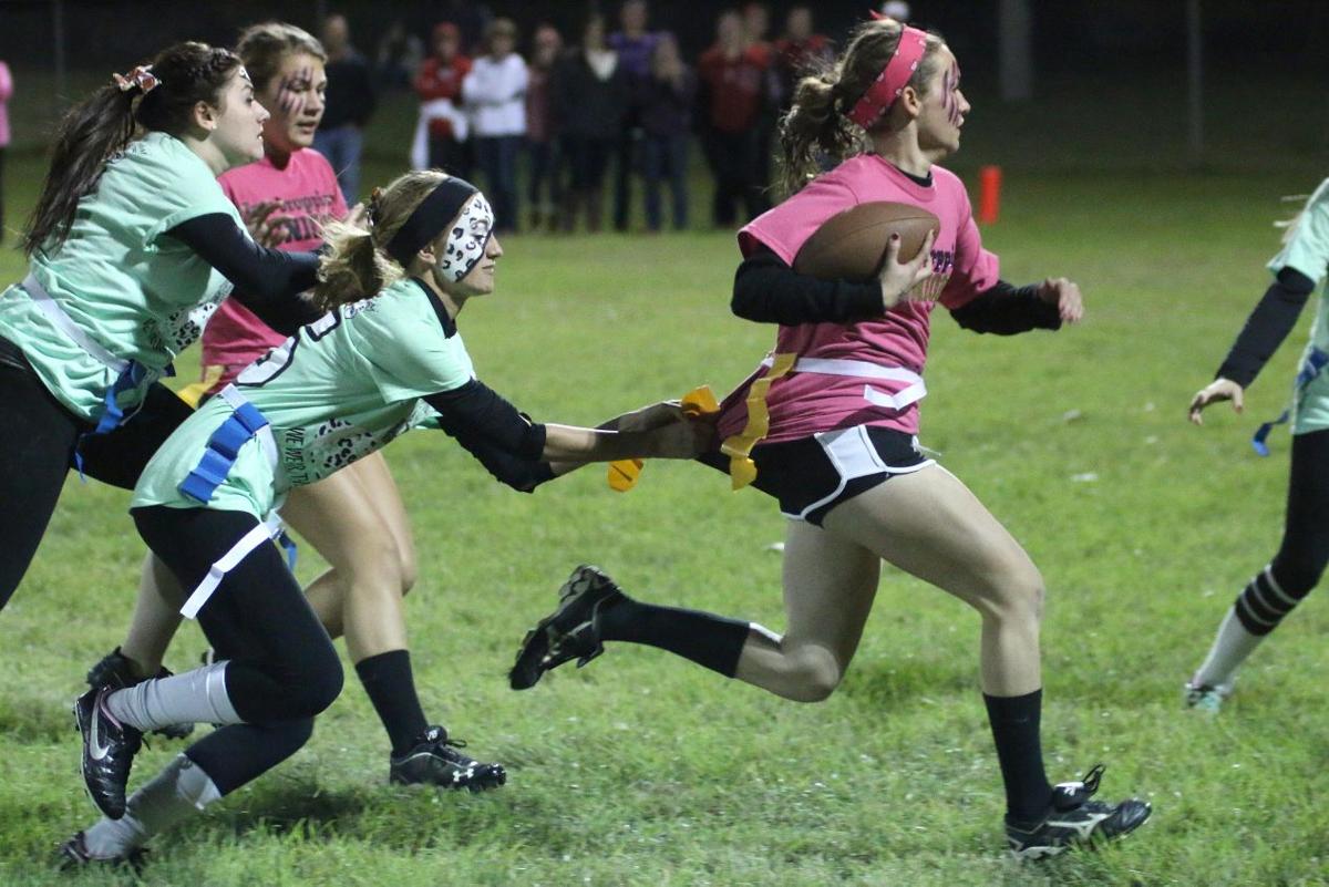 Powder puff game adds fun to North Branch festivities