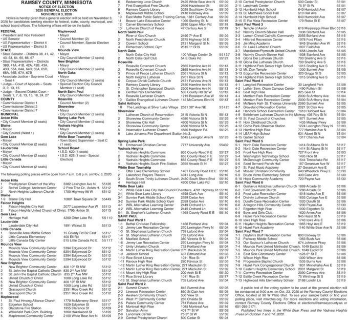 Legals WB,VH 10-7-20_2 | Legal Notices | presspubs.com