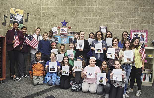 Chippewa Middle School choir students Adopt a Soldier News