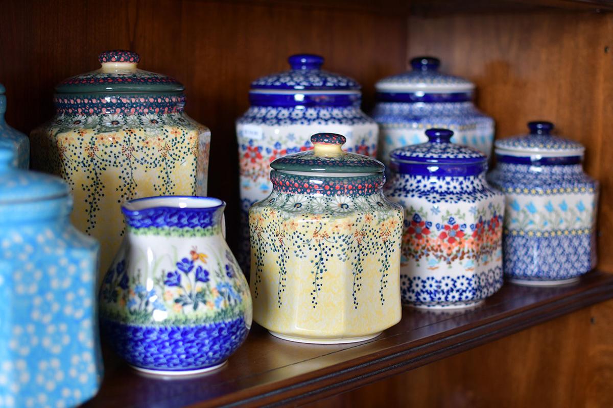 Blue Water Polish Pottery Savour Presspubs Com