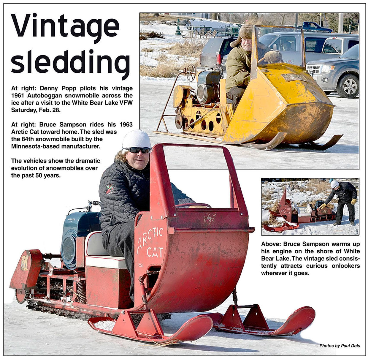 Vintage sledding | White Bear | presspubs.com