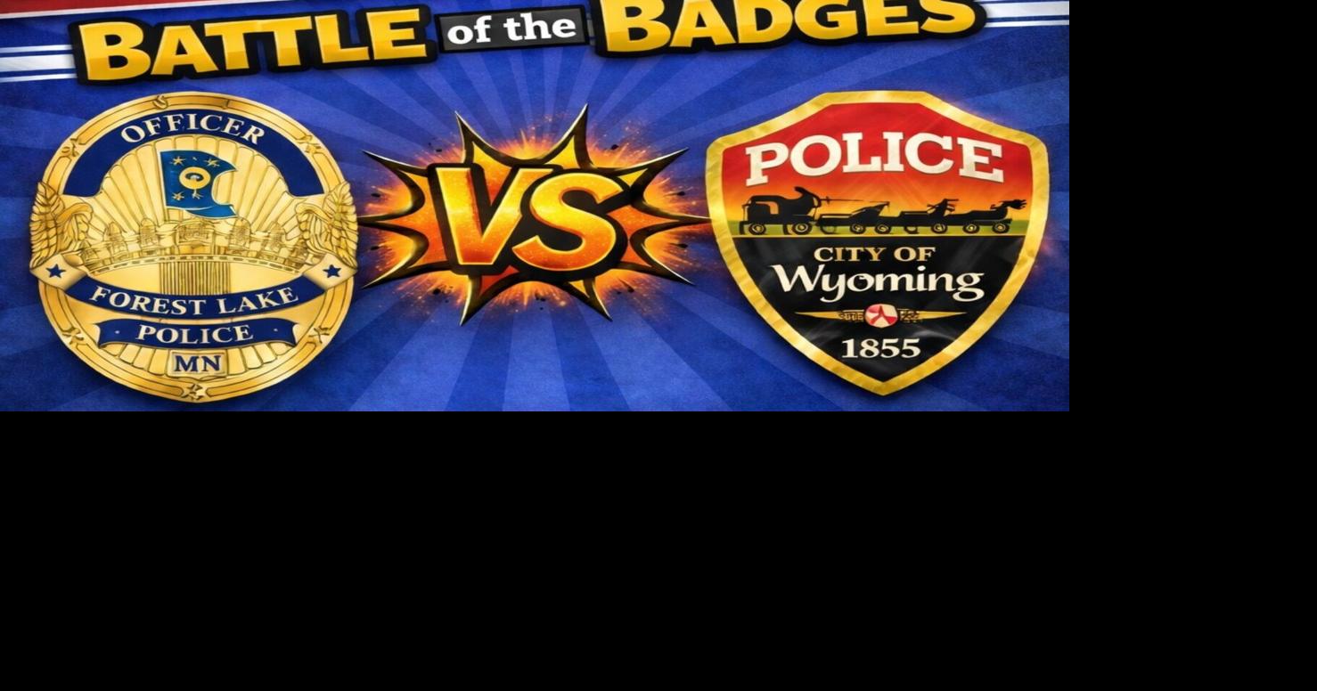 Battle of the Badges: Forest Lake vs. Wyoming PD