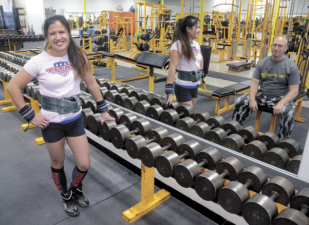 Weightlifter petite, and powerful, News