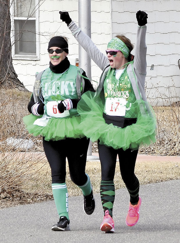 shamrock running tights