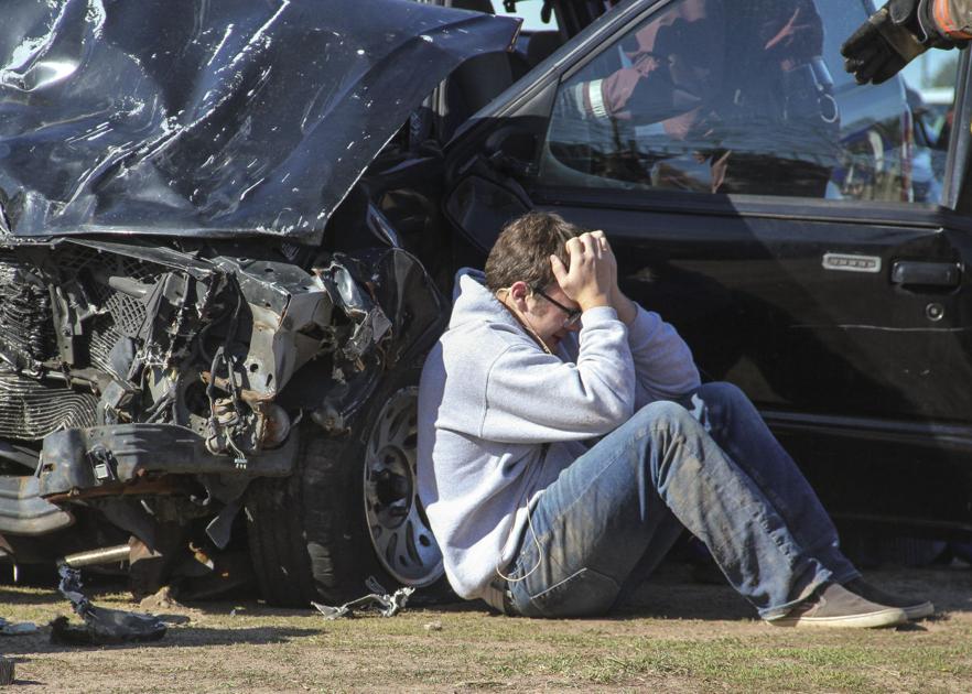 Actors portray horrors of car crash News