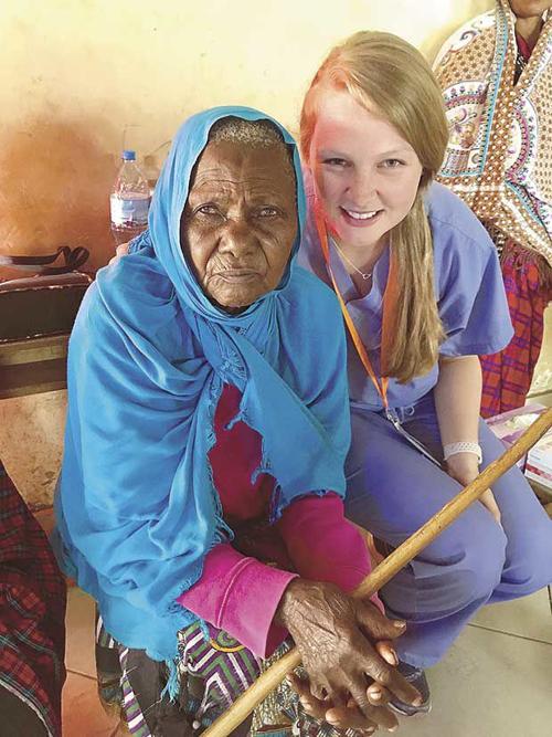 Nurse travels to Tanzania