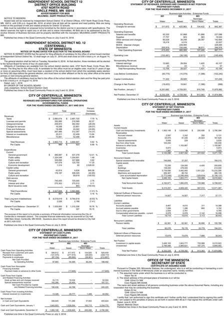 Legals Q 7-3-18 | Legal Notices | presspubs.com