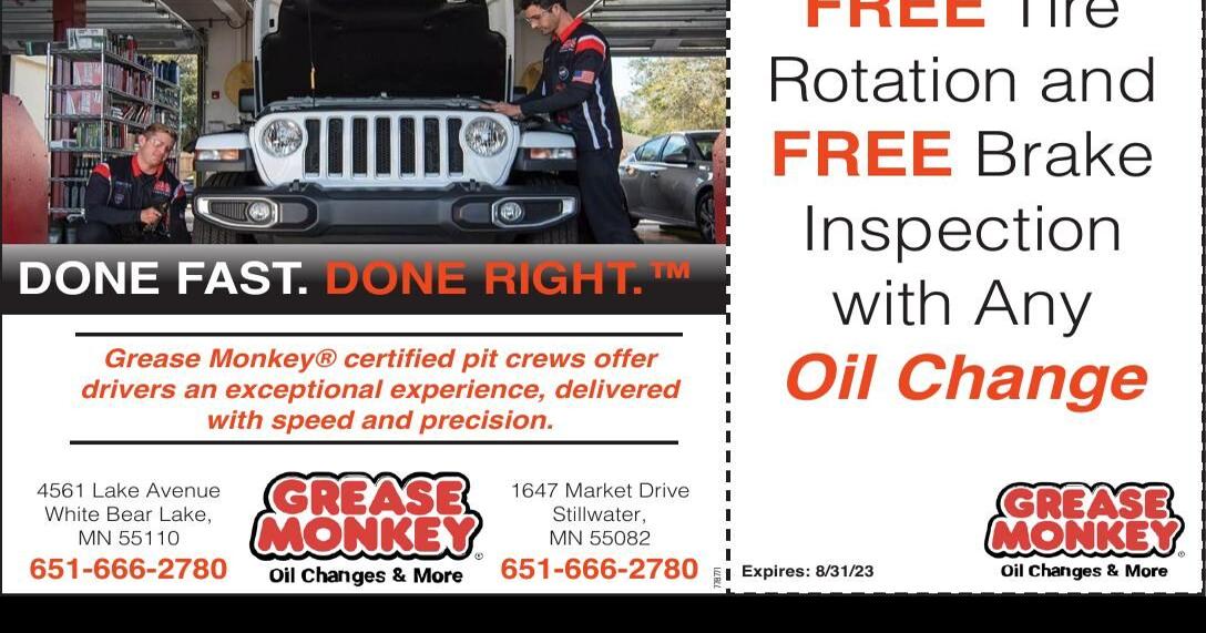 Grease Monkey Coupon Coupons